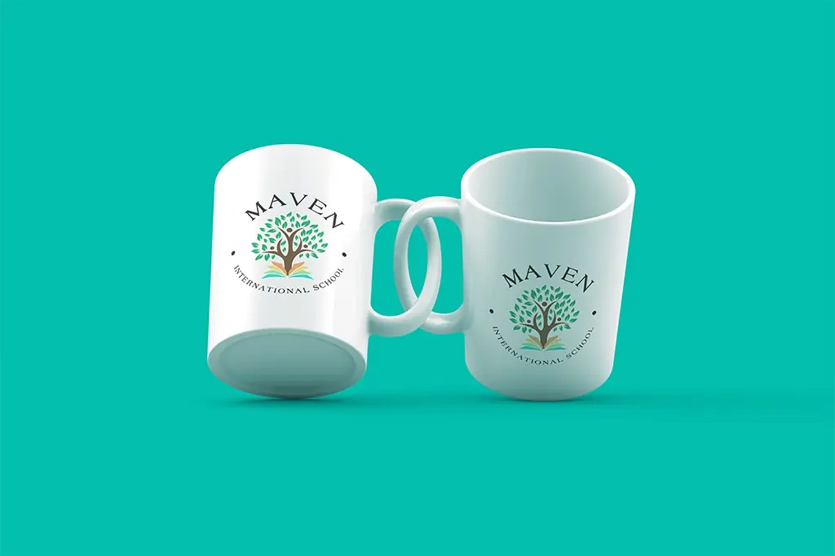 Maven International School visual content and design